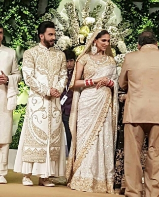 Deepika and Ranveer Mumbai Reception - 5 of 11