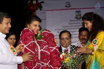 Jacqueline gets Felicitated at Mumbai University  - 33 of 50