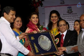 Jacqueline gets Felicitated at Mumbai University  - 41 of 50