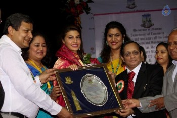 Jacqueline gets Felicitated at Mumbai University  - 20 of 50