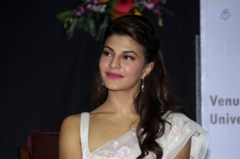 Jacqueline gets Felicitated at Mumbai University  - 25 of 50