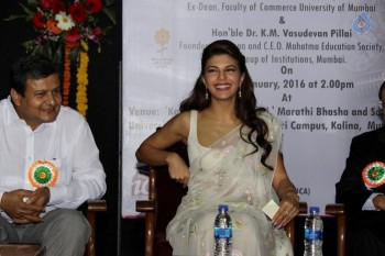 Jacqueline gets Felicitated at Mumbai University  - 48 of 50