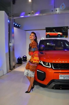 Jacqueline Unveils New Range Rover Evoque - 1 of 19