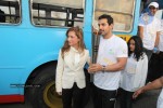 John Abraham,Maria Polyzou At Marathon Flame Run - 16 of 25