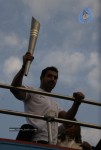 John Abraham,Maria Polyzou At Marathon Flame Run - 22 of 25