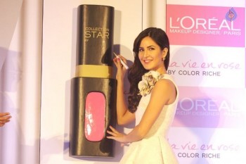 Katrina Kaif Launches La Vie En Rose Lipsticks - 17 of 21
