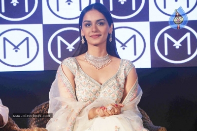 Manushi Chhillar At Press Conference Of Malabar Jewellery Event - 1 of 9