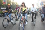 Neha Dhupia at 92.7 FM Cyclogreen Marathon Event - 14 of 40