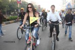 Neha Dhupia at 92.7 FM Cyclogreen Marathon Event - 15 of 40
