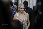 Paris Hilton at Siddhivinayak Temple n Ashray NGO - 26 of 66