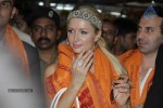 Paris Hilton at Siddhivinayak Temple n Ashray NGO - 43 of 66
