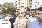 Paris Hilton at Siddhivinayak Temple n Ashray NGO - 51 of 66