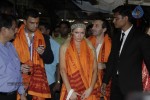 Paris Hilton at Siddhivinayak Temple n Ashray NGO - 53 of 66