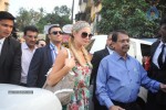 Paris Hilton at Siddhivinayak Temple n Ashray NGO - 57 of 66