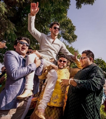 Priyanka Chopra - Nick Jonas Mehndi Celebrations - 4 of 5