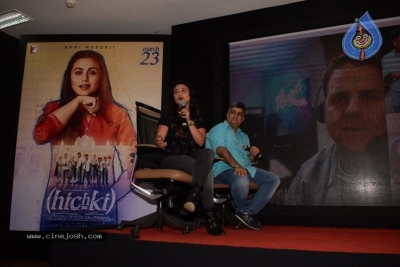 Rani Mukerji Introduces Brad Cohen At Hichki Promotional Event - 6 of 12