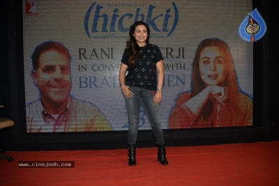 Rani Mukerji Introduces Brad Cohen At Hichki Promotional Event - 10 of 12