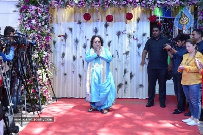 Rice Ceremony And Shower Of Bappi Lahiri Grandson Krishh Lahiri - 3 of 20