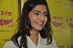 Sonam Kapoor Promotes Mausam at Radio Mirchi - 4 of 16