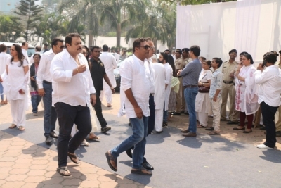 Sridevi Condolence Meet - Celebs Visit Celebrations Club Set 2 - 14 of 38