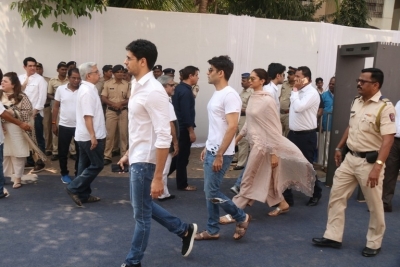 Sridevi Condolence Meet - Celebs Visit Celebrations Club Set 2 - 21 of 38