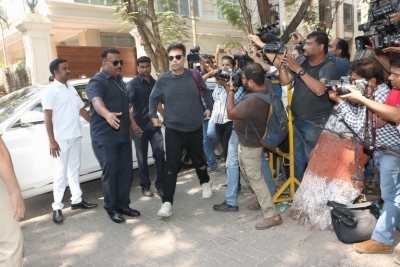 Sridevi Death - Celebs Visit Anil Kapoor Set 3 - 2 of 18