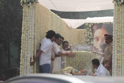 Sridevi Last Journey From Celebration Sports Club - 1 of 4