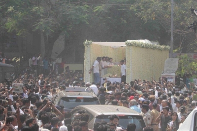 Sridevi Last Journey From Celebration Sports Club - 3 of 4