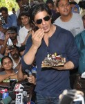 SRK Celebrates His Bday with Fans and Media - 1 of 31