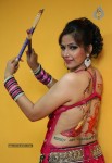 Tanisha Singh Hot Back Painting Photo Shoot - 8 of 31