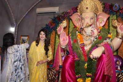 Urvashi Rautela and Poonam Pandey Ganesh Darshan Photos - 19 of 28