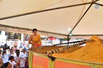 World Biggest Besan Ladoo Unveiling - 4 of 21