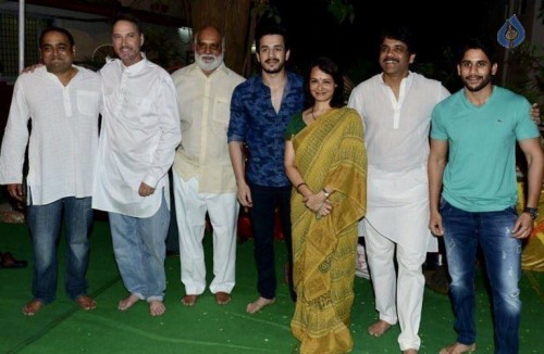 Akhil New Movie Opening Photos
