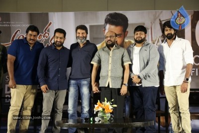 Aravinda Sametha Movie Success Meet Set 2