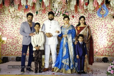 Archana Wedding Reception Photos