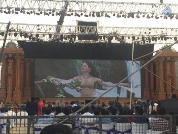 Baahubali 2 Pre Release Event Arrangements Pics