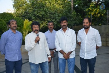 Balakrishna flag off Bharatha Desa Shata Punyakshetra Jaitrayatra