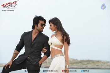 Bruce Lee Leh Chalo Song Making Photos