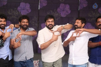Chiranjeevi Purchased Darshakudu Movie 1st Ticket Photos