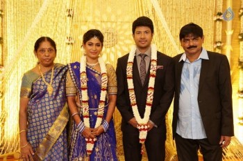 Feroz and Vijayalakshmi Wedding Reception