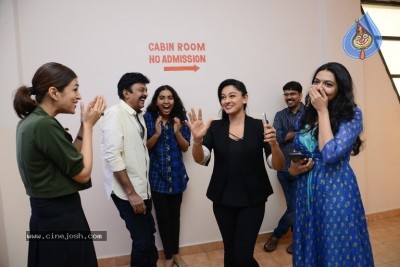 Garuda Vega Movie Team At Bramaramba Theater