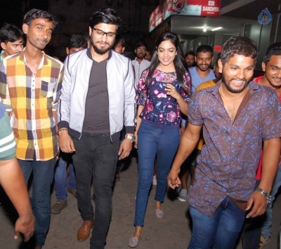Kasava Movie Team Visit Sandhya Theater in HYD