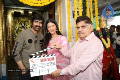 Krack Movie Launched Photos