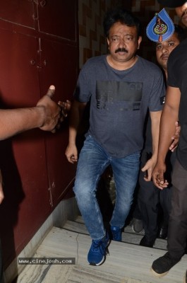 Lakshmis NTR Team at Sandhya 35mm Theater