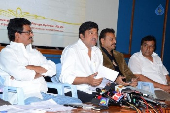 MAA Donate Cheque to Vedam Nagaiah