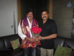 MAA President Meets Chiranjeevi