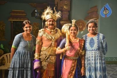 Mayabazar Movie Making Stills From Mahanati