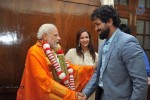 Mohan Babu Family Meets Modi