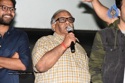 Mr Majnu Team At Sailaja Theatre Vijayawada