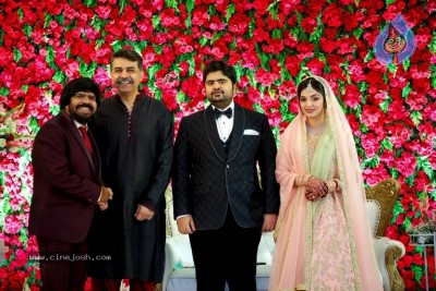 Music Director TR Kuralarasan Nabeelah R Ahmed Wedding Reception